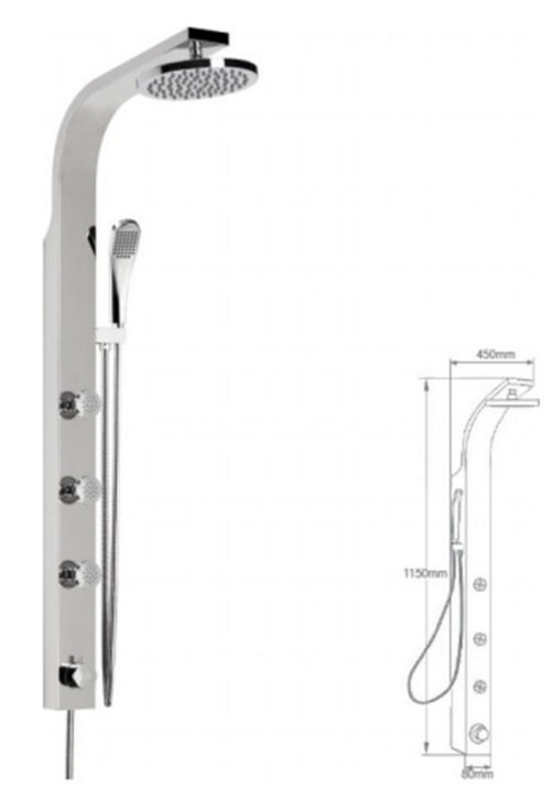 Mistillo Panel Duş Sistemi - Mxp23